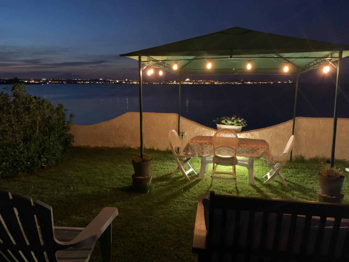 Casa Con Piscina E Vista Mare Dal Giardino Apartment Фануза Екстериор снимка