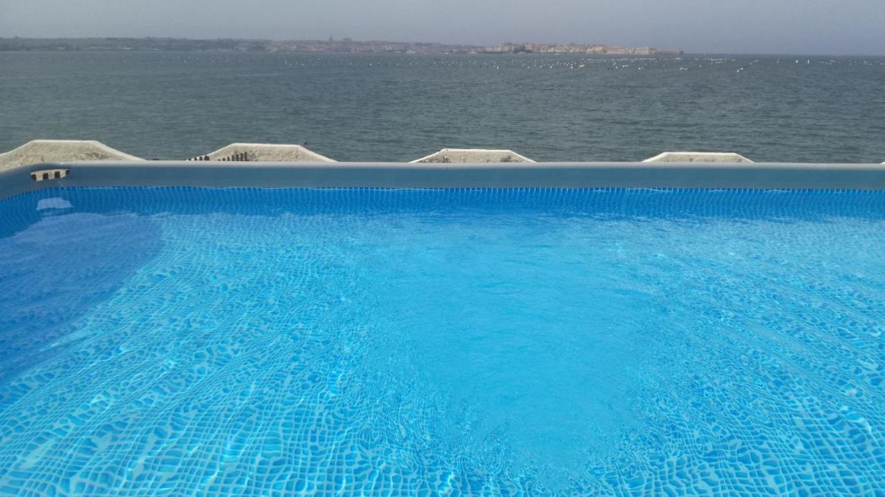 Casa Con Piscina E Vista Mare Dal Giardino Apartment Фануза Екстериор снимка